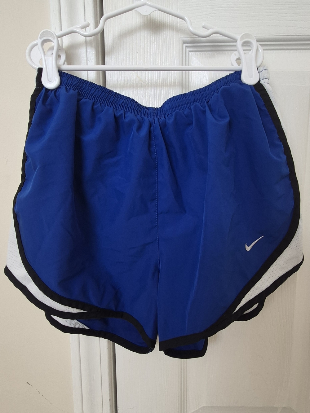 Nike Women’s Royal Blue Athletic Running Shorts with Black Trim